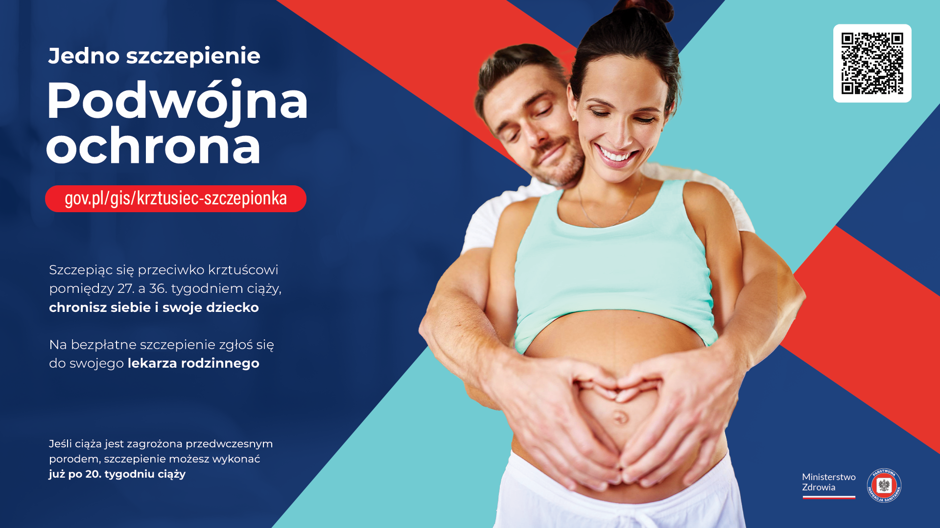 Szczepienia przeciwko krztuścowi dla kobiet w ciąży