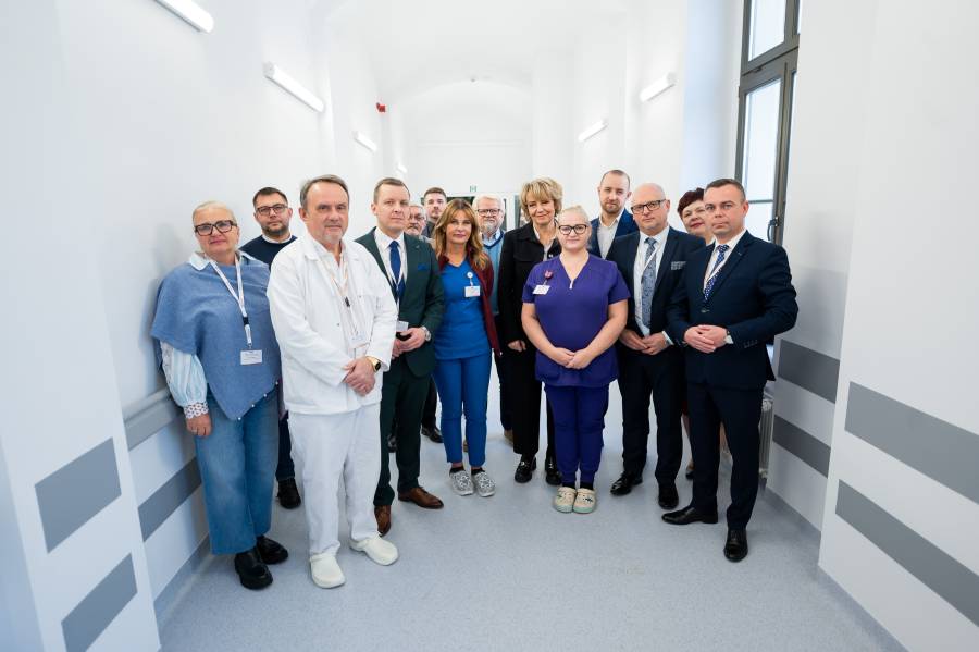 Media o zakończeniu II etapu modernizacji oddziałów neurologii i rehabilitacji neurologicznej